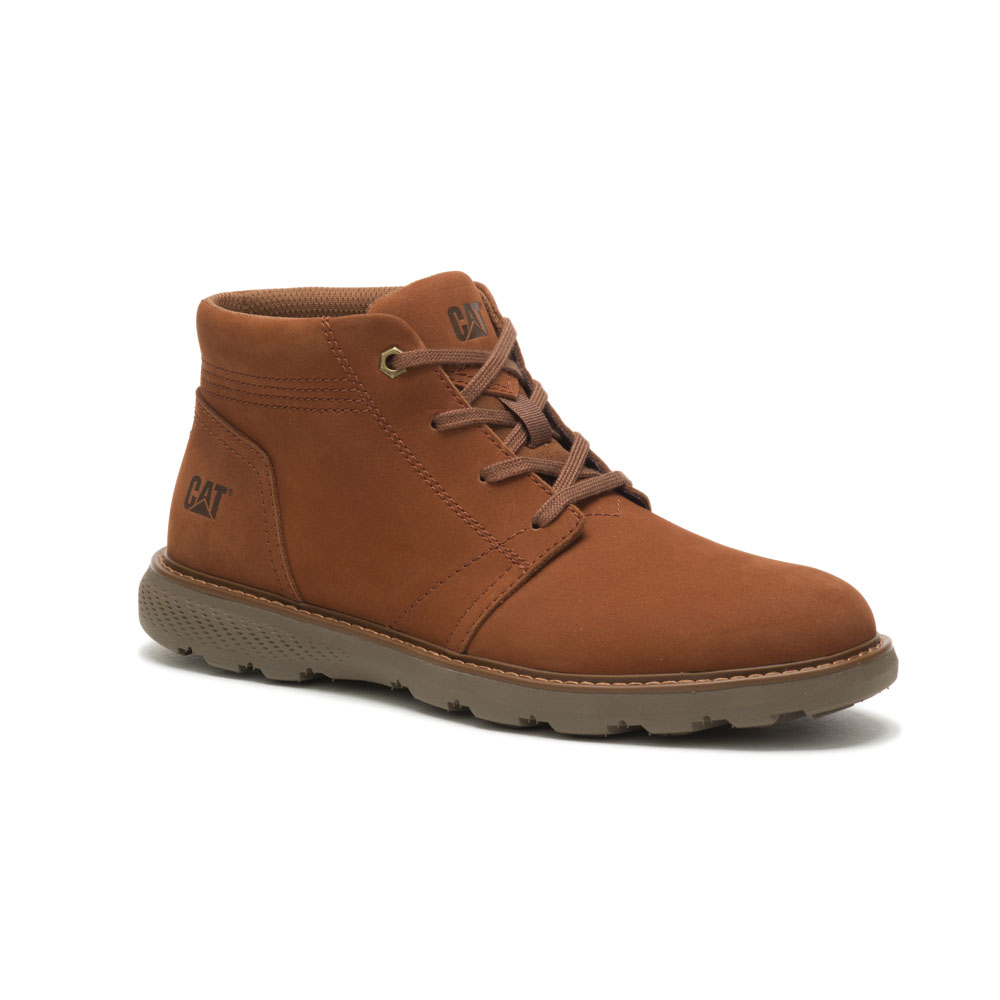 Caterpillar Trey 2.0 - Mens Chukka Boots - Brown - NZ (461OCXJPN)